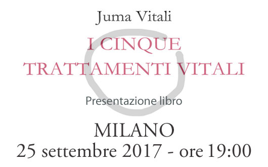 Presentazione libro: I Cinque Trattamenti Vitali di Juma Vitali @ Anima Edizioni
