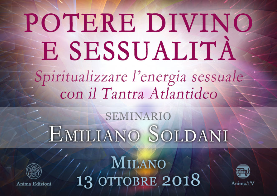 Seminario: Potere Divino e Sessualità – Emiliano Soldani @ Anima Edizioni – Milano, Corso Vercelli 56