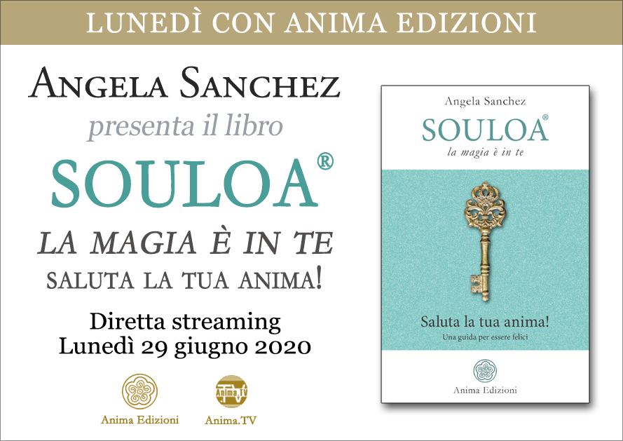 Presentazione libro: Souloa di Angela Sanchez – Diretta streaming @ Diretta streaming