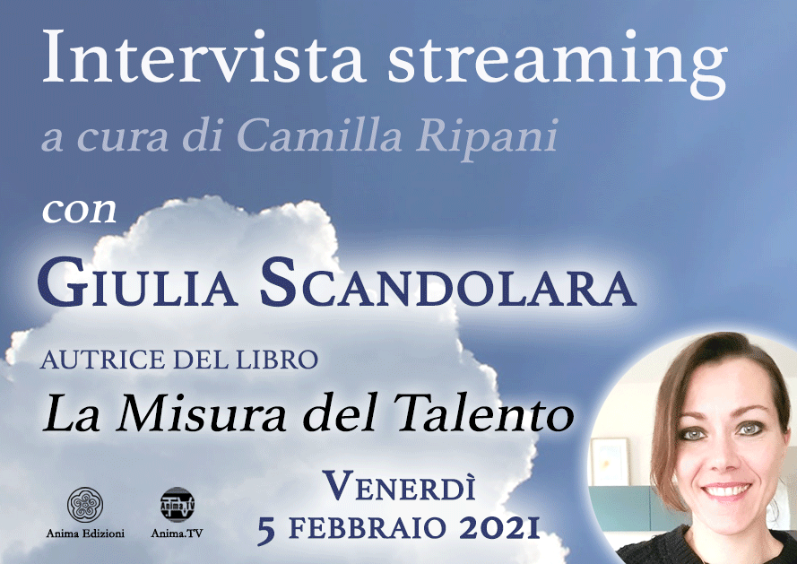 Intervista streaming con Giulia Scandolara @ Diretta streaming