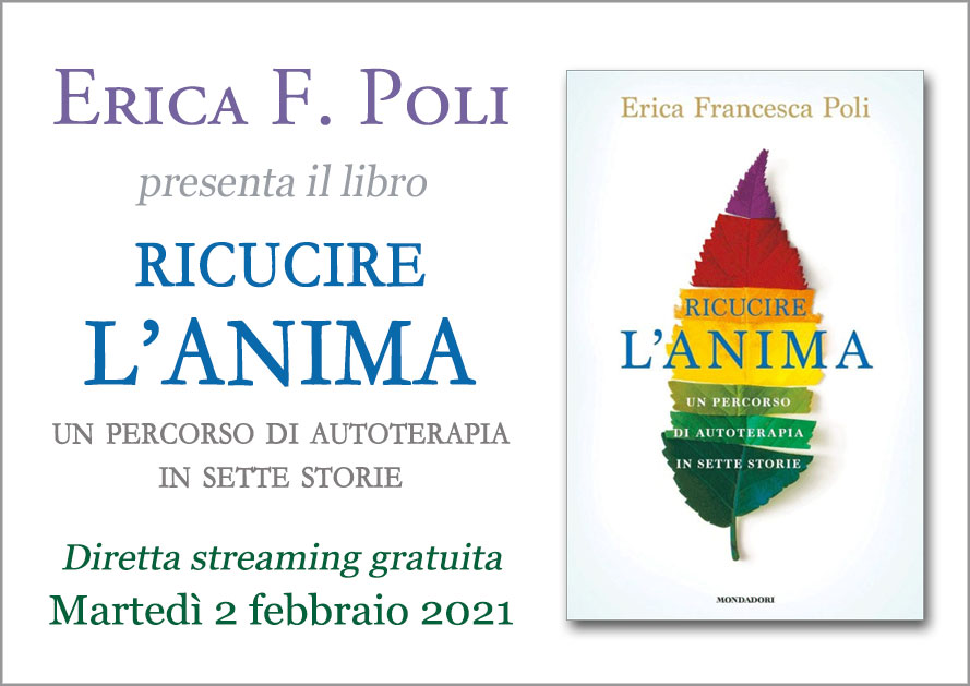 Ricucire l'Anima – Diretta streaming con Erica F. Poli @ Diretta streaming