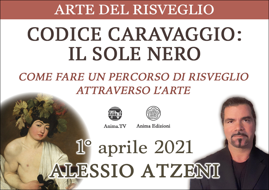 Codice Caravaggio: il Sole Nero – Workshop con Alessio Atzeni @ Diretta streaming
