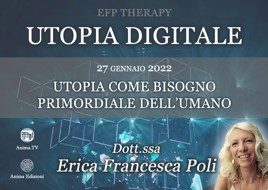Utopia digitale – Serata con Erica F. Poli @ Diretta streaming