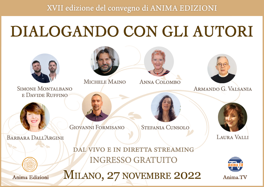 Convegno Anima Edizioni "Dialogando con gli Autori" @ Diretta streaming + Live (dal vivo)