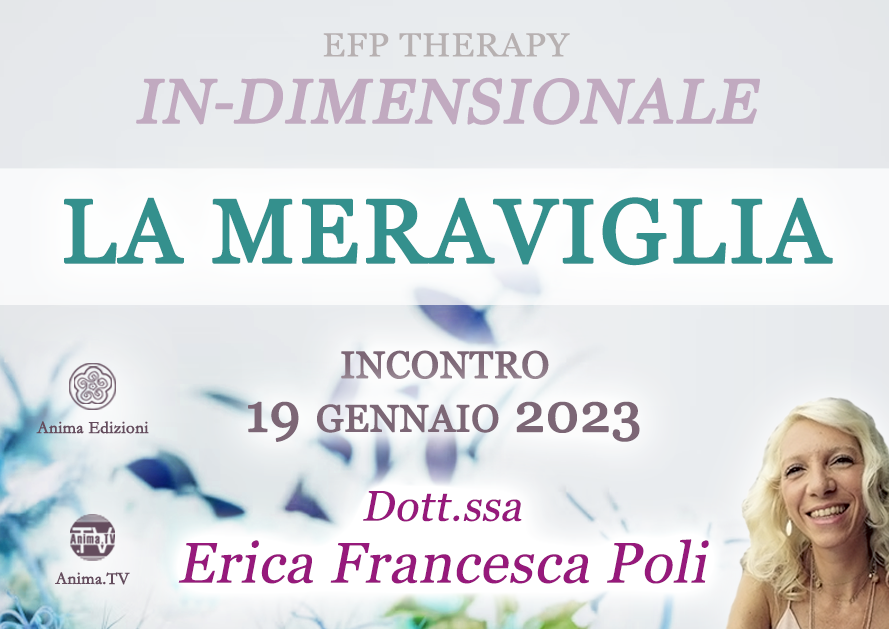 In-dimensionale: La meraviglia – Incontro con Erica F. Poli (Diretta streaming + Dal vivo) @ Diretta streaming + Live (dal vivo)