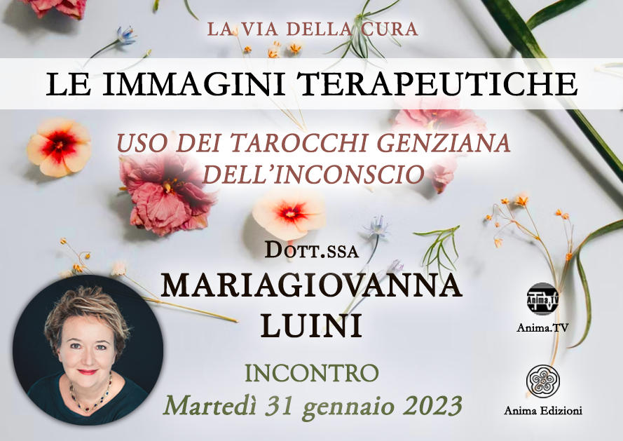 Le immagini terapeutiche – Incontro con MariaGiovanna Luini (Diretta streaming + Dal vivo) @ Diretta streaming + Live (dal vivo)