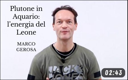 Plutone in Aquario: l’energia del Leone – Marco Gerosa