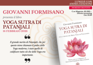 Yoga Sutra di Patanjali – Presentazione libro con Giovanni Formisano (Diretta streaming)
